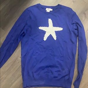 NWOT VV starfish sweater